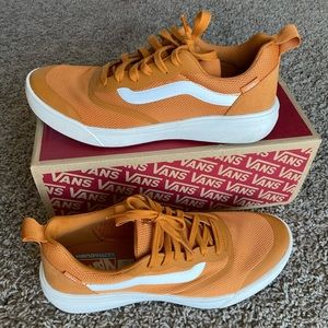 Men’s Ultrarange Vans (mustard color)